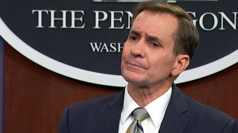 Reporter presses Pentagon spokesperson on Afghanistan mission