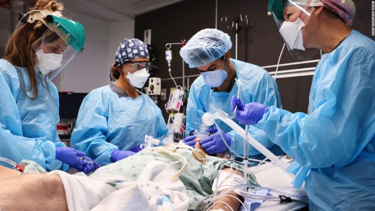 These 8 states make up half of US Covid-19 hospitalizations