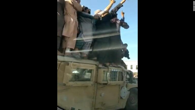 Video allegedly shows Taliban celebrating after Kandahar gain