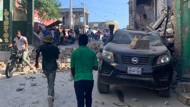 Dozens have died in Haiti after a 7.2-magnitude earthquake