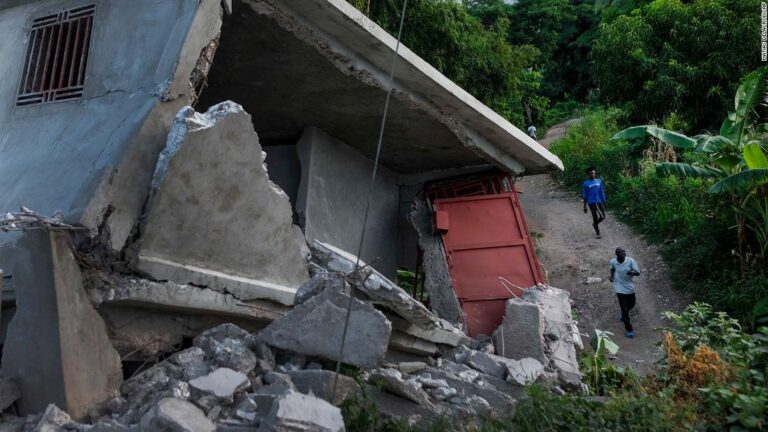Haiti now braces for a tropical storm after an earthquake killed nearly 1,300