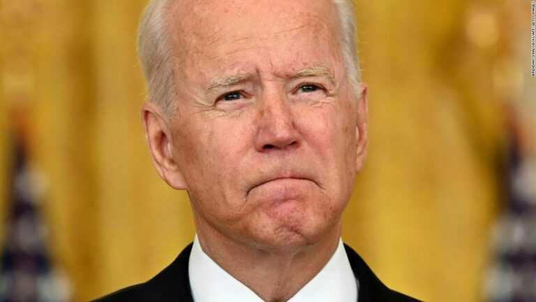 Biden puts blame on Afghan political leaders and armed forces