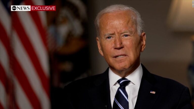 Biden interview: No way out of Afghanistan without ‘chaos ensuing’