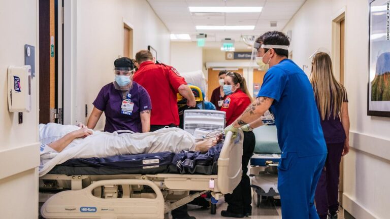 Rates of Covid-19 hospitalizations for children and adults under 50 reach their highest levels yet, CDC data shows