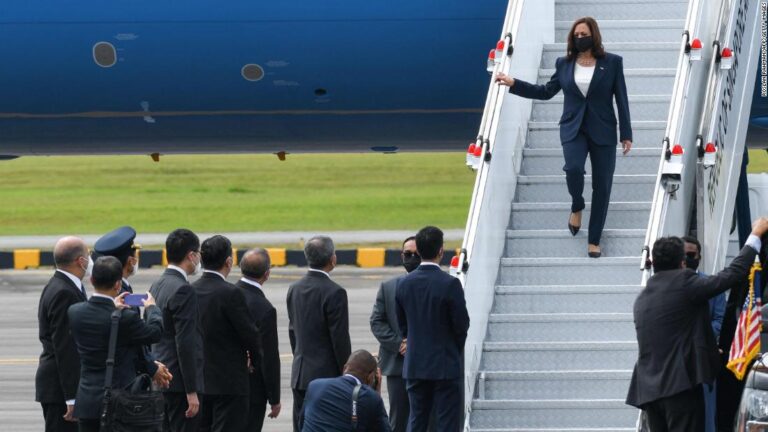 Harris flight to Vietnam delayed after being informed of a ‘possible anomalous health incident’ in Hanoi