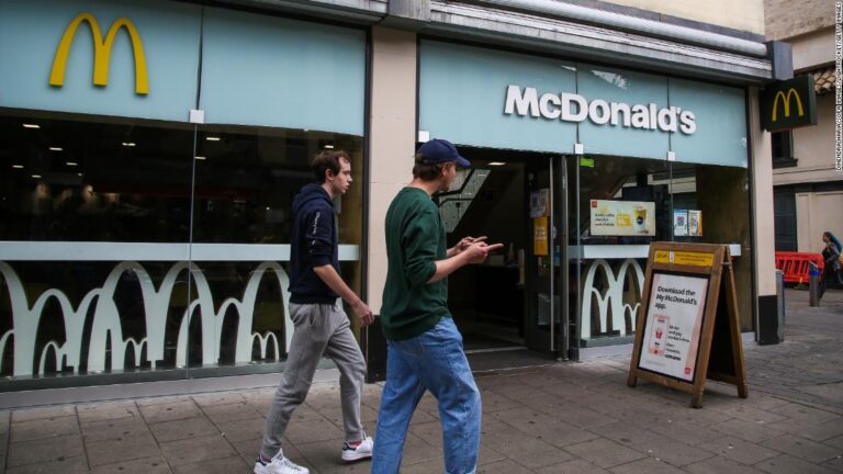 McDonald’s has run out of milkshakes in the UK