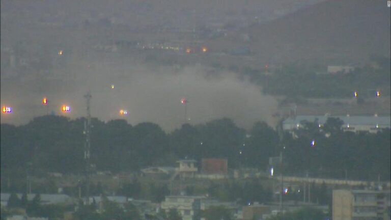 Officials: Explosion at Kabul airport appears to be a suicide attack