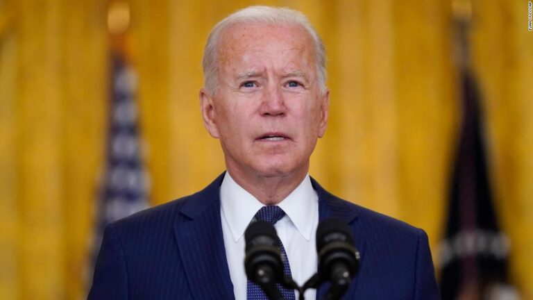 Hear Biden’s response when asked if he stands by his Afghanistan decision