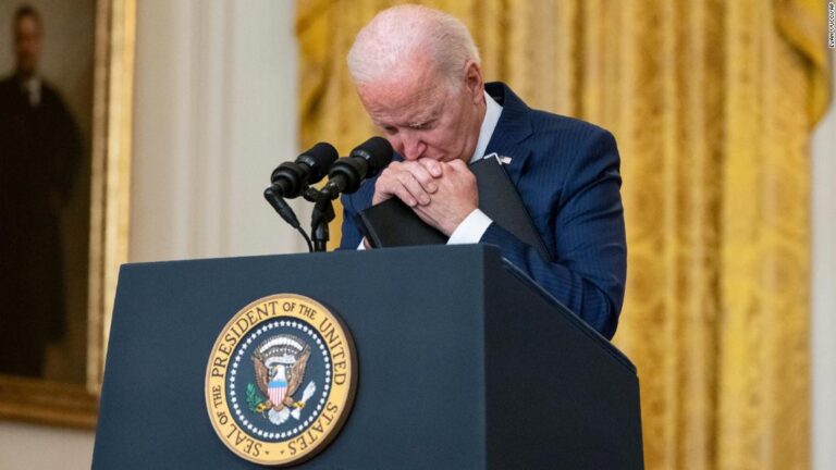‘A direct punch in the gut’: Inside Biden’s biggest crisis as he races to withdraw from Afghanistan