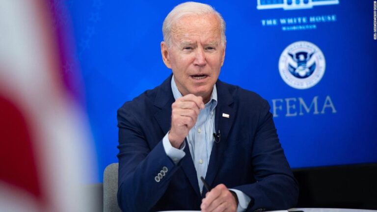 ‘We’re doing all we can’: Biden speaks on Hurricane Ida relief efforts