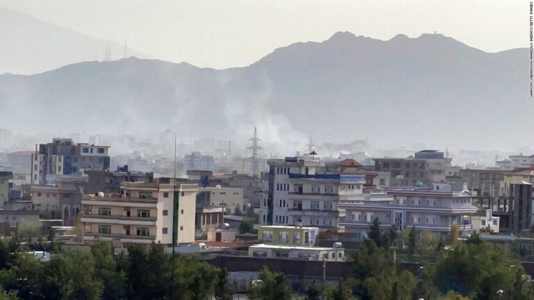 US says drone strike eliminated threat to Kabul airport