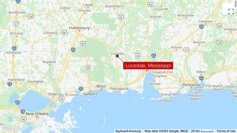 Two dead and 10 injured after Mississippi highway washed away by heavy rain