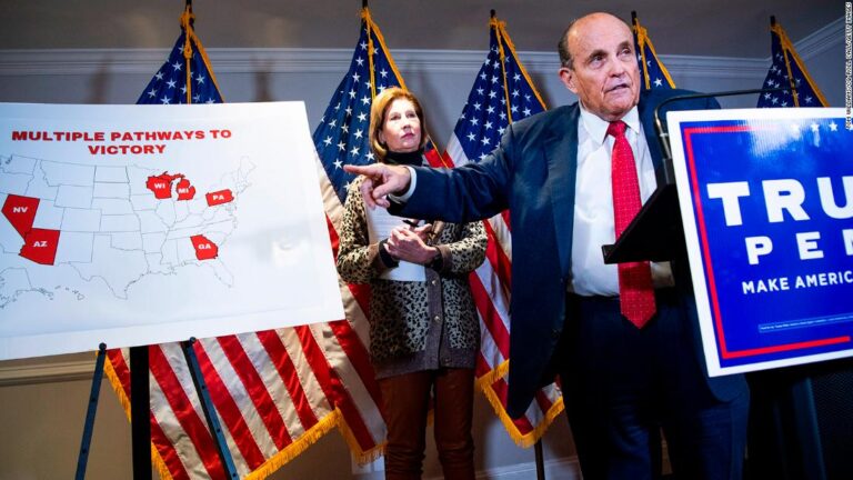 How Rudy Giuliani’s massive ego saved the country from an utter disaster on election ‘fraud’