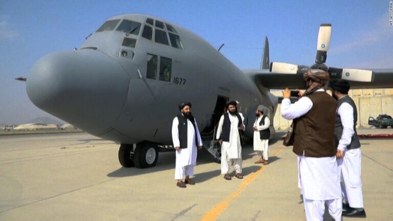 Latest footage shows Taliban checking out abandoned US hardware
