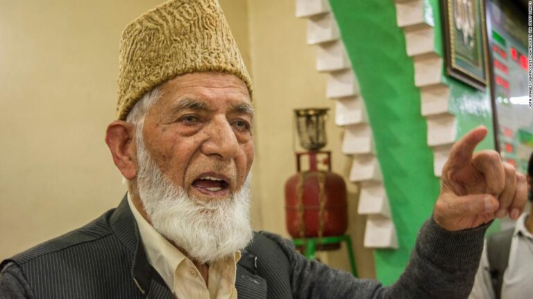 Internet shut down and Indian troops deployed after death of Kashmir separatist leader