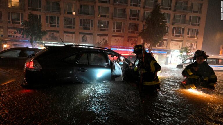 Hurricane remnants trigger massive flooding in US
