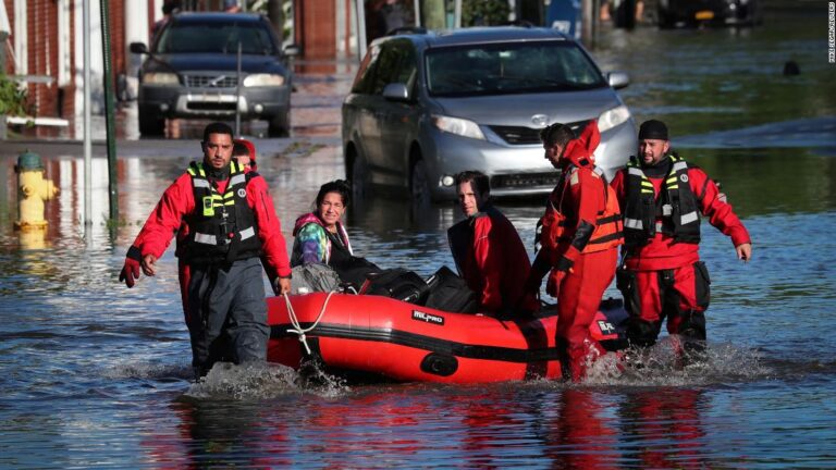 Hundreds rescued from cars and flooded roads across New York City