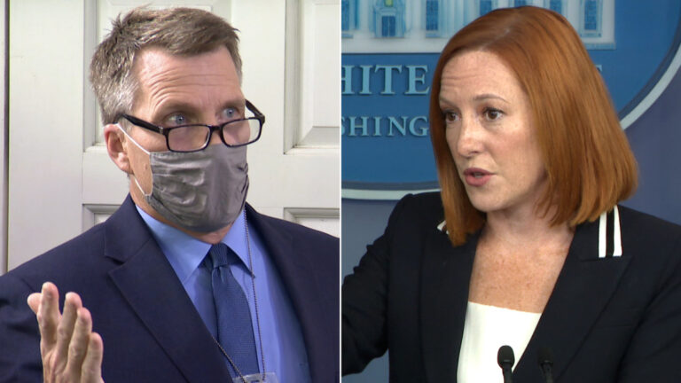 Jen Psaki fires back at male reporter’s abortion question