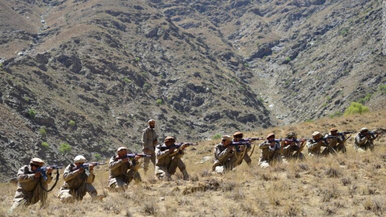 Heavy clashes erupt between Taliban and anti-Taliban group in Afghanistan’s Panjshir province