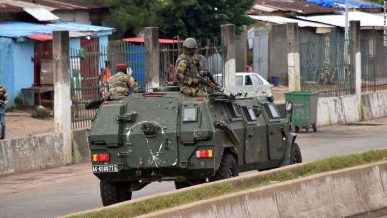 Guinean military officer says President Alpha Conde arrested, as apparent coup unfolds