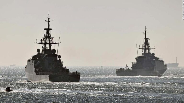 Royal Navy warships leave Britain for landmark Pacific deployment