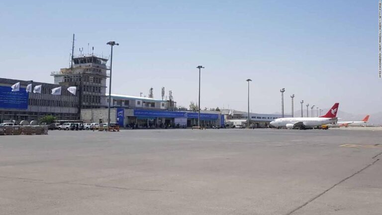 Passengers seen boarding second Qatar Airways flight in Kabul