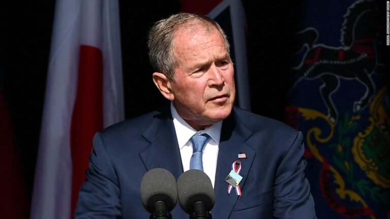 George W. Bush calls on Americans to confront domestic violent extremists on 9/11 anniversary