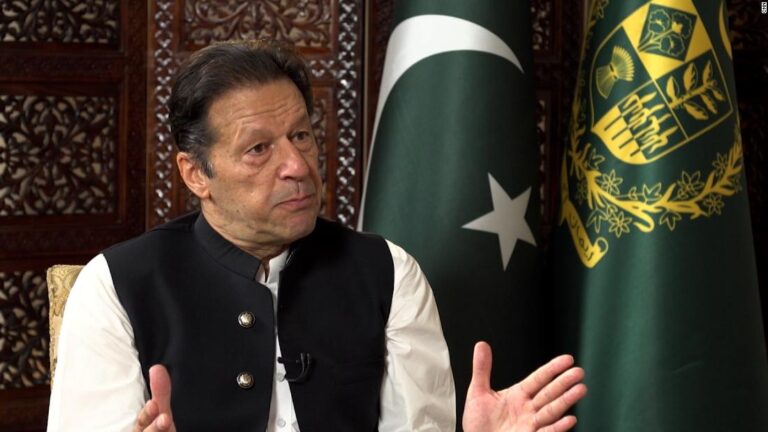 Pakistan’s PM says world should give Taliban ‘time’ on human rights but fears ‘chaos’ without aid
