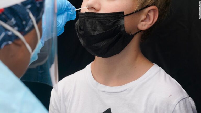 Nearly 226,000 Covid-19 cases were reported in children last week, pediatrician group says