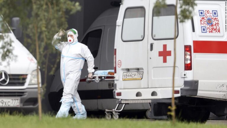 Russia reports its worst single-day Covid-19 death toll since start of pandemic