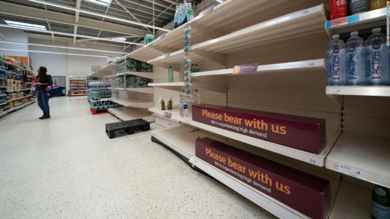 Boris Johnson’s Brexit choices are making Britain’s fuel and food shortages worse