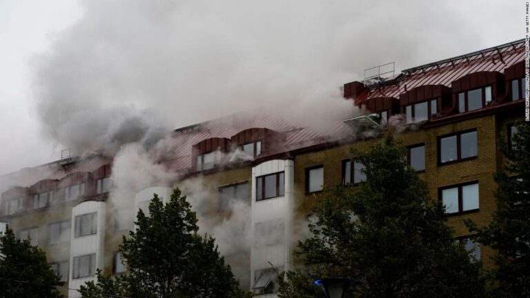 Explosion and fire with ‘no natural explanation’ injures 16 in Sweden, as police hunt for clues