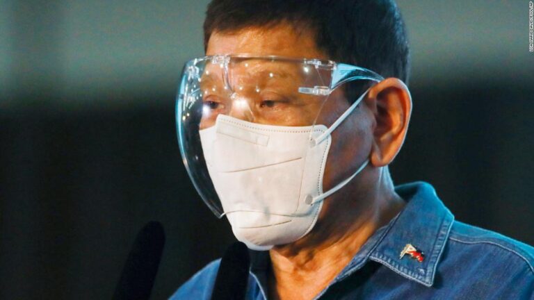 Philippines President Duterte announces he’s retiring from politics at the end of his term