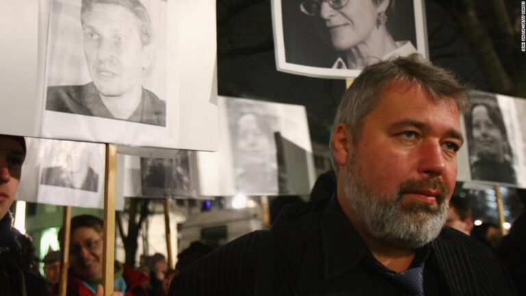 Nobel winner Dmitry Muratov’s newspaper has long been a thorn in Putin’s side
