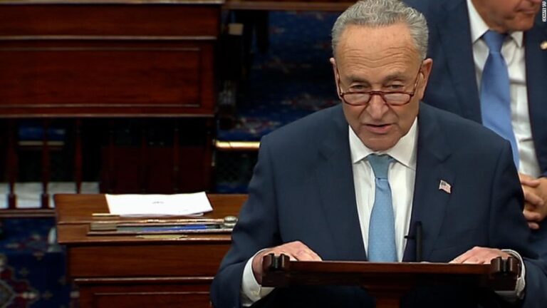 Senator Schumer slams Republicans: They played a risky and partisan game