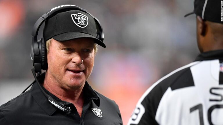 Jon Gruden’s fall is a warning to the NFL