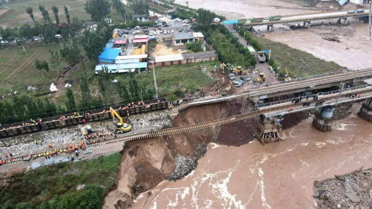 At least 15 dead after heavy rainfall and flooding in northern China