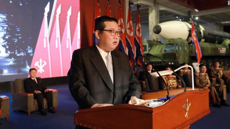 Surrounded by missiles, North Korea’s Kim Jong Un blames US for regional instability