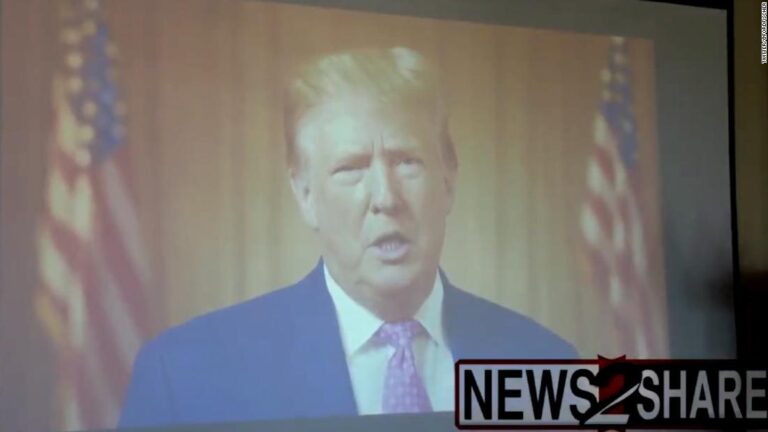 Trump makes video honoring fatally shot Capitol rioter Ashli Babbitt