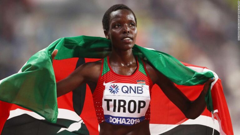 Kenyan world record holder’s husband a suspect in the runner’s stabbing death