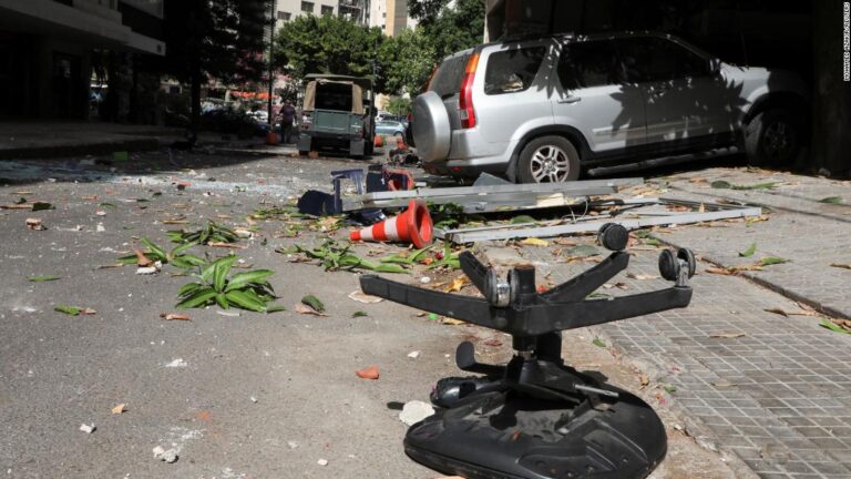 At least one dead and nine injured after Beirut protest erupts into violence