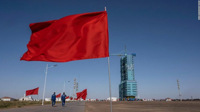 China’s historic mission arrives at new space station — including its first female astronaut