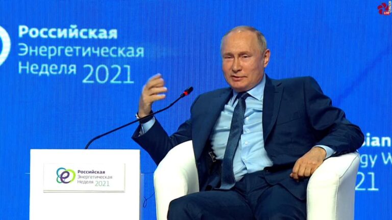 ‘Beautiful woman’: Putin accused of mansplaining at event