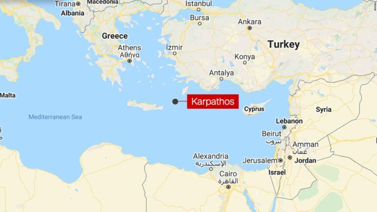 Quake off Greece’s Karpathos shakes eastern Mediterranean