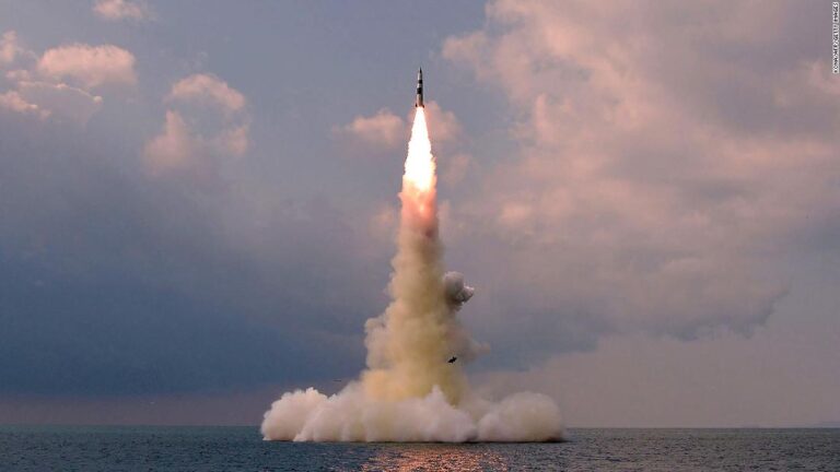 North Korea says its latest ballistic missile test was launched from a submarine