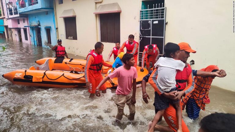 Dozens killed in India after heavy flooding and record rainfall