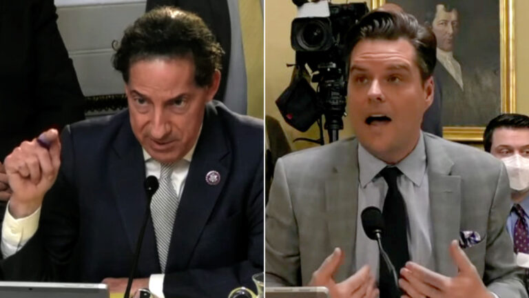 Raskin scolds Gaetz after grilling him on Trump’s election lies