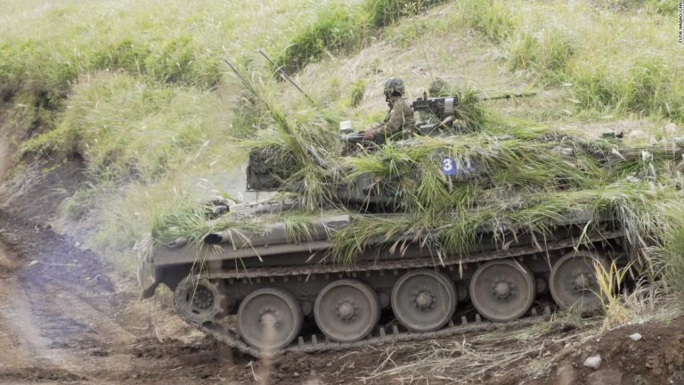As regional tensions rise, Japan’s ground troops hold their first military drills in decades