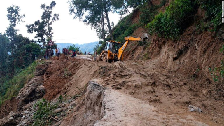 More than 200 deaths reported in India and Nepal following heavy rainfall and flooding