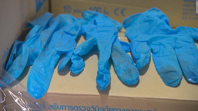 Tens of millions of filthy, used medical gloves imported into the US